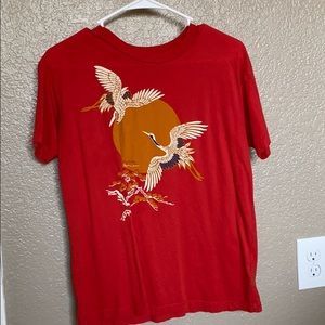 Oversized crane t-shirt